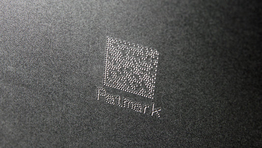 Patmark marking qr code into polished stainless steel